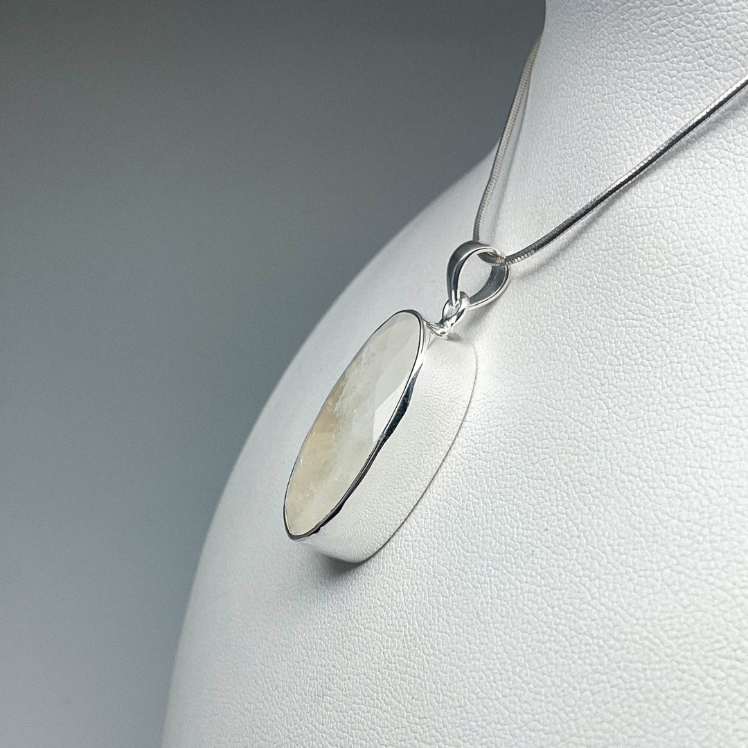 Rainbow Moonstone Pendant - Rocks and Gems Canada