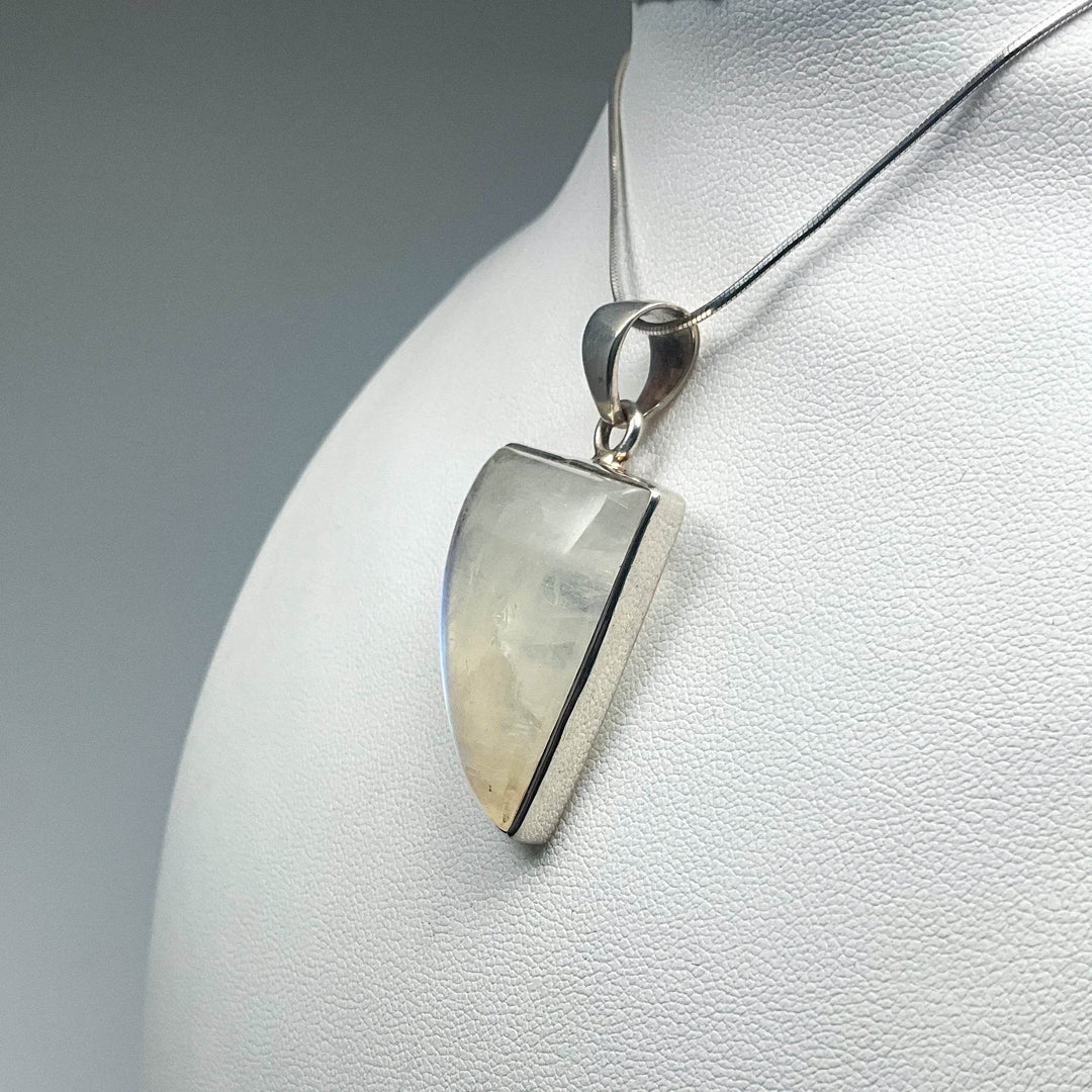 Rainbow Moonstone Pendant - Rocks and Gems Canada
