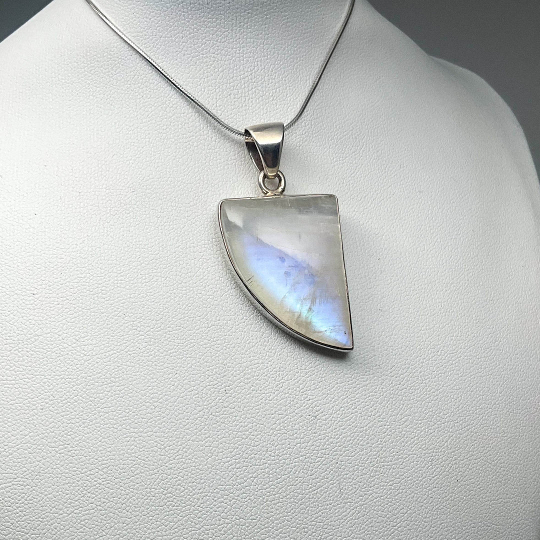 Rainbow Moonstone Pendant - Rocks and Gems Canada