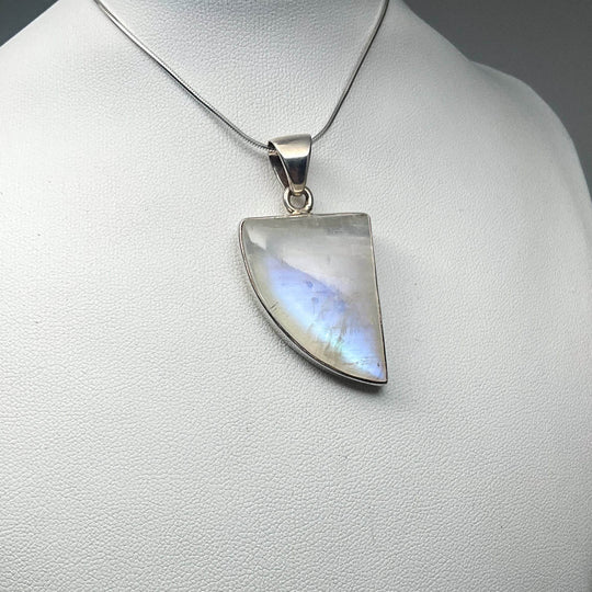 Rainbow Moonstone Pendant - Rocks and Gems Canada