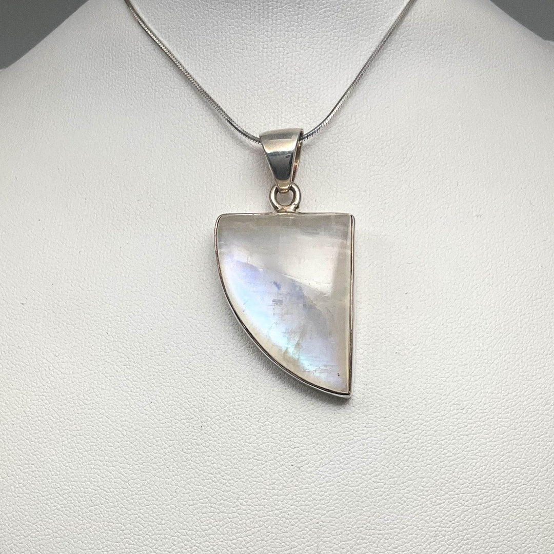 Rainbow Moonstone Pendant - Rocks and Gems Canada