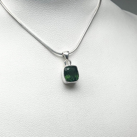 Green Tourmaline Pendant - Rocks and Gems Canada