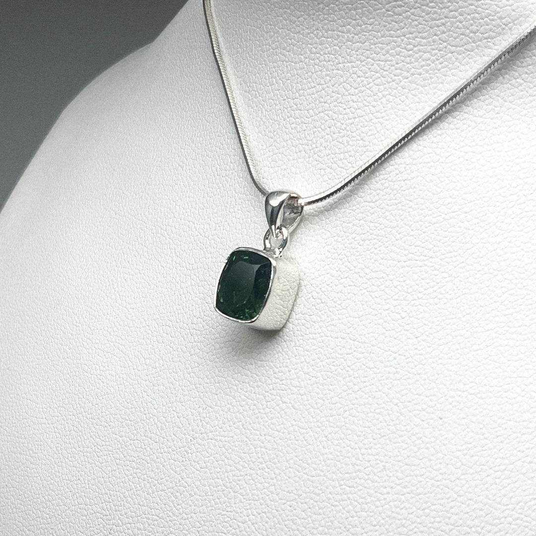 Green Tourmaline Pendant - Rocks and Gems Canada