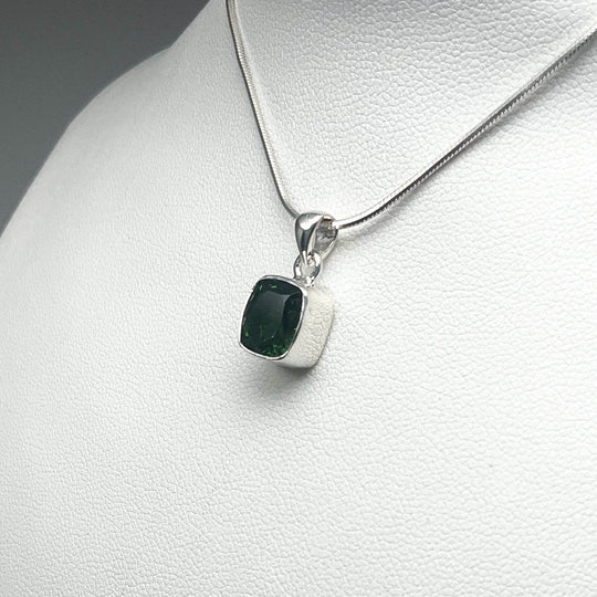 Green Tourmaline Pendant - Rocks and Gems Canada