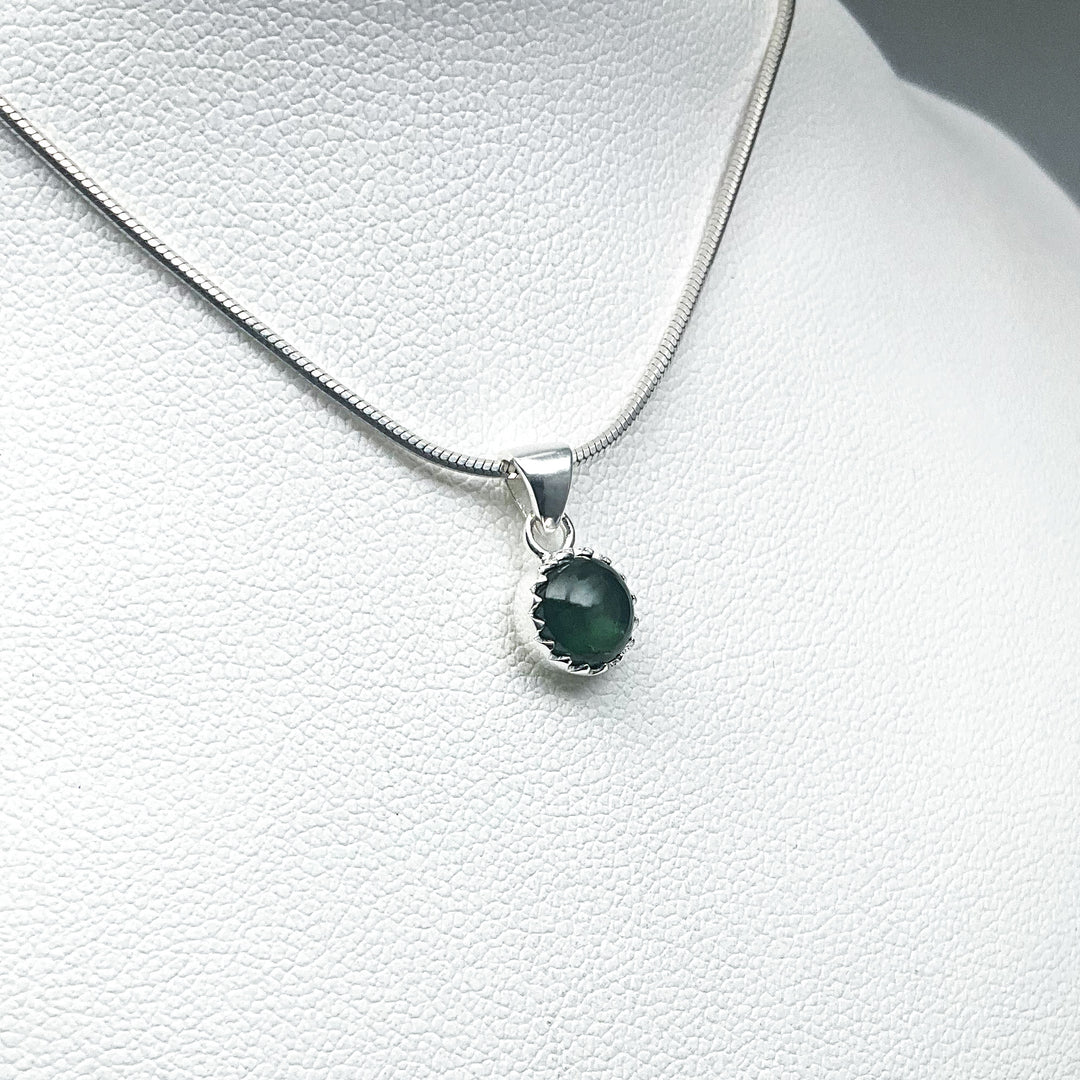 Green Tourmaline Pendant - Rocks and Gems Canada