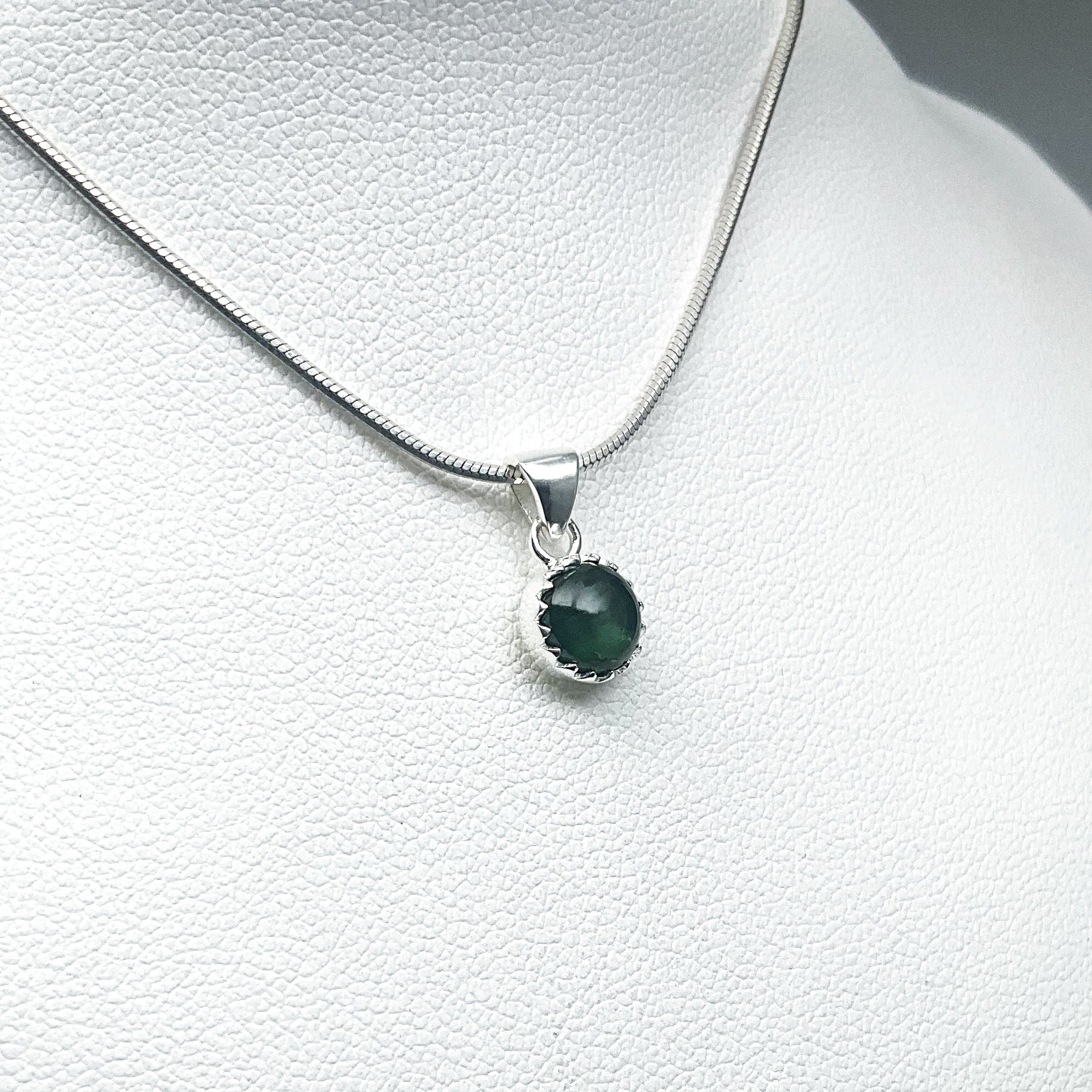 Green Tourmaline Pendant - Rocks and Gems Canada