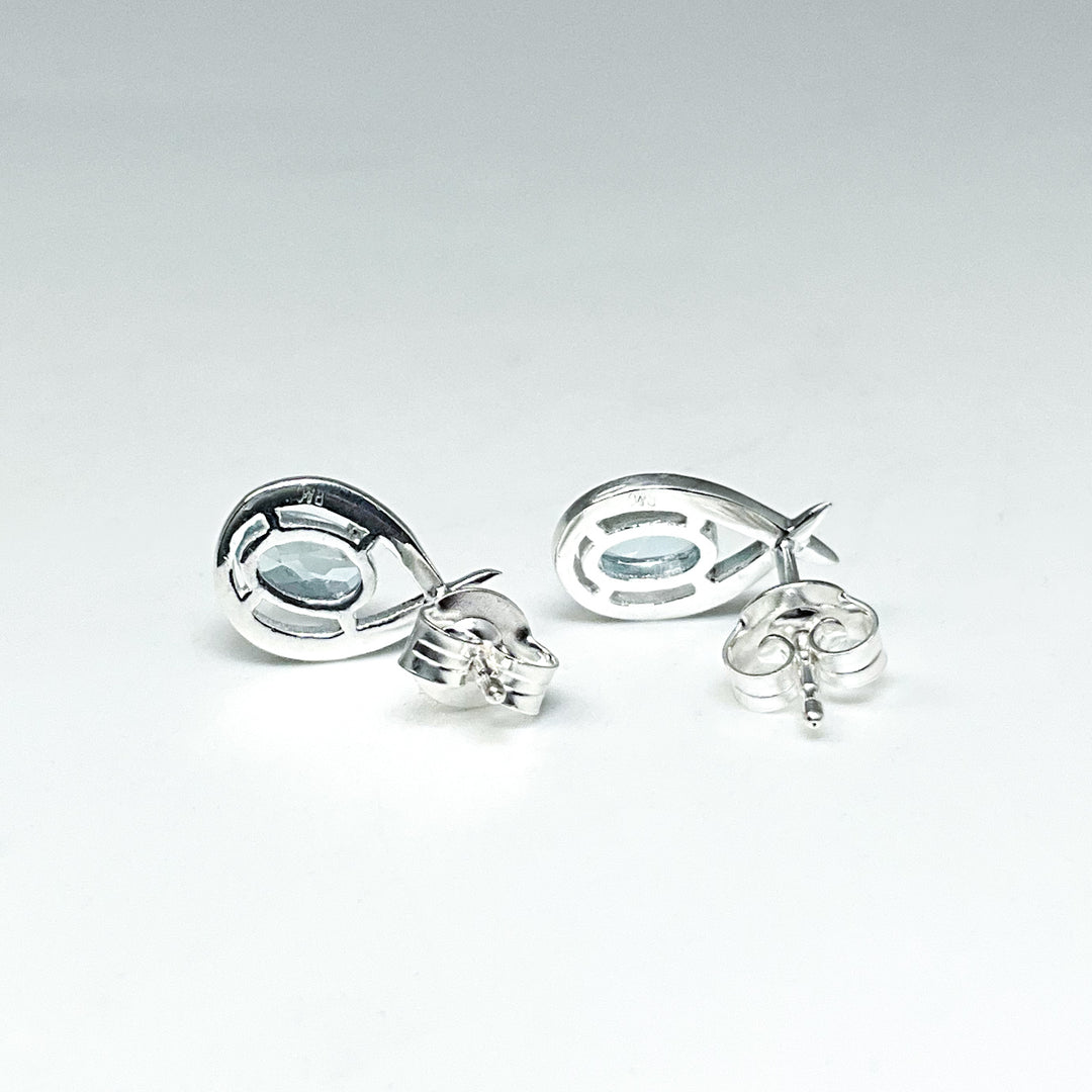 Topaz Stud Earrings
