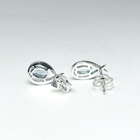 Topaz Stud Earrings