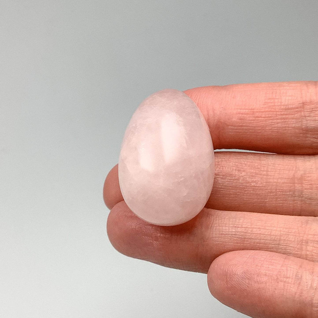 Rose Quartz Mini Egg - Rocks and Gems Canada