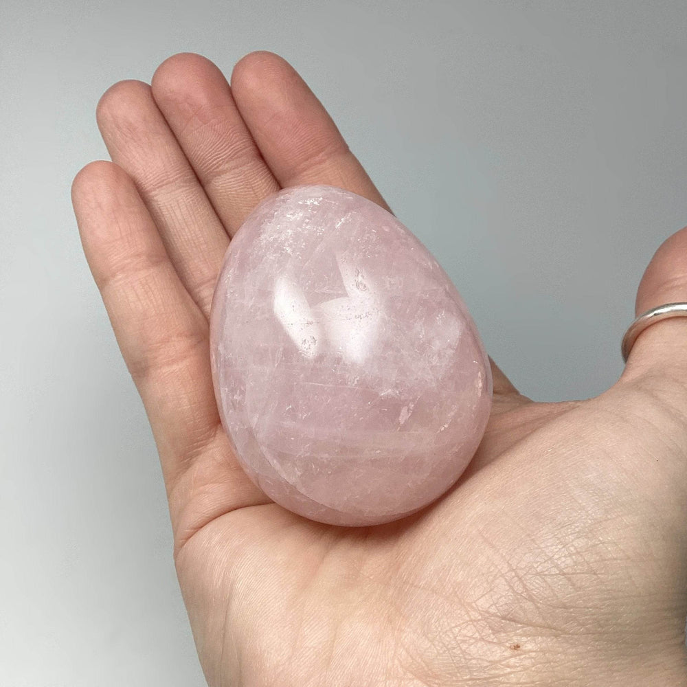 Rose Quartz Egg - Rocks and Gems Canada