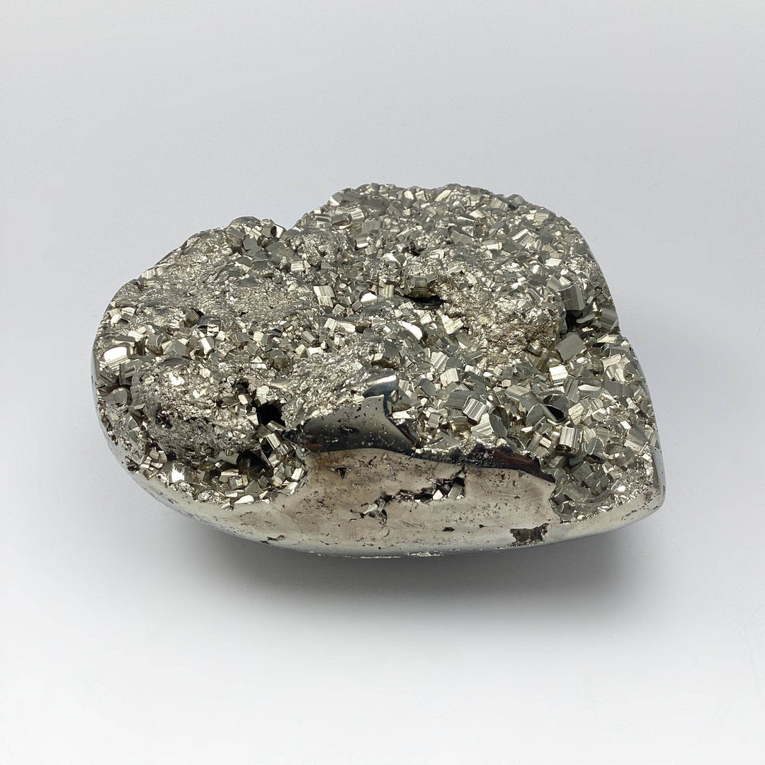 Iron Pyrite Heart - Rocks and Gems Canada