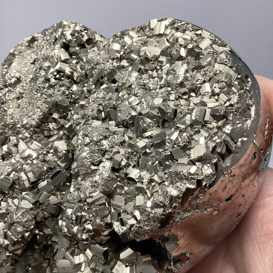 Iron Pyrite Heart - Rocks and Gems Canada