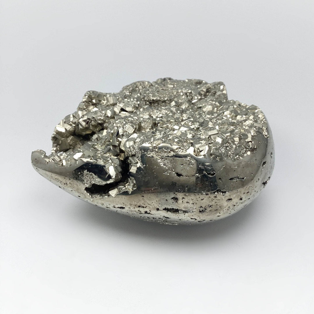 Iron Pyrite Heart - Rocks and Gems Canada