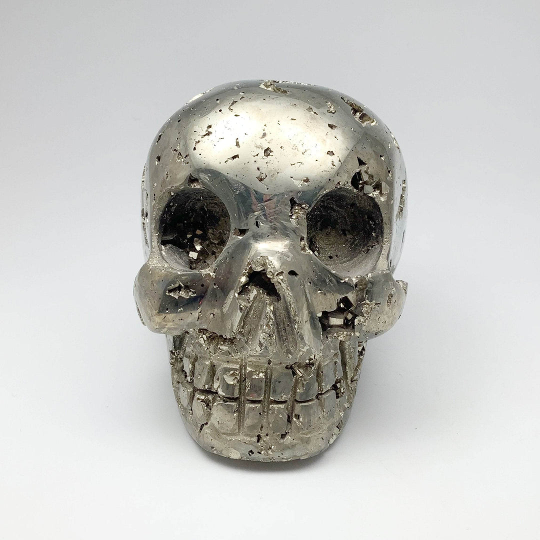 Iron Pyrite Skull - Rocks and Gems Canada