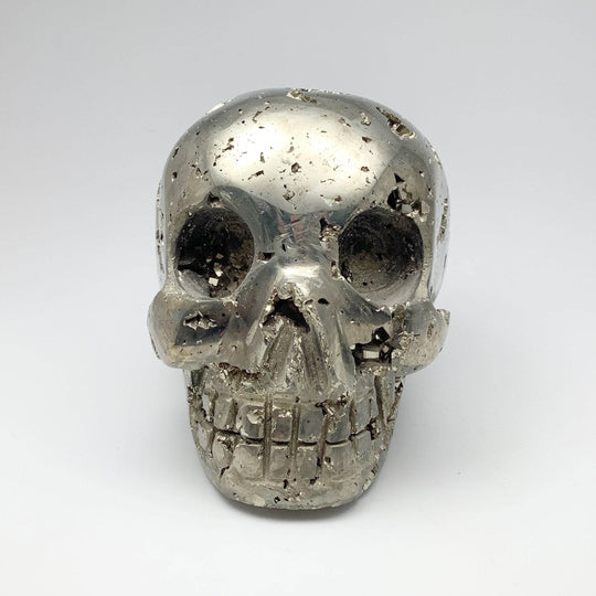 Iron Pyrite Skull - Rocks and Gems Canada