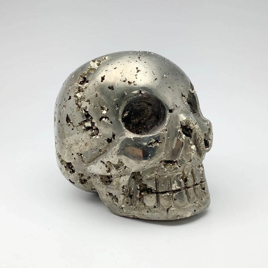 Iron Pyrite Skull - Rocks and Gems Canada