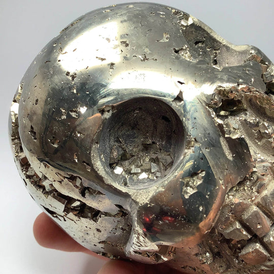 Iron Pyrite Skull - Rocks and Gems Canada