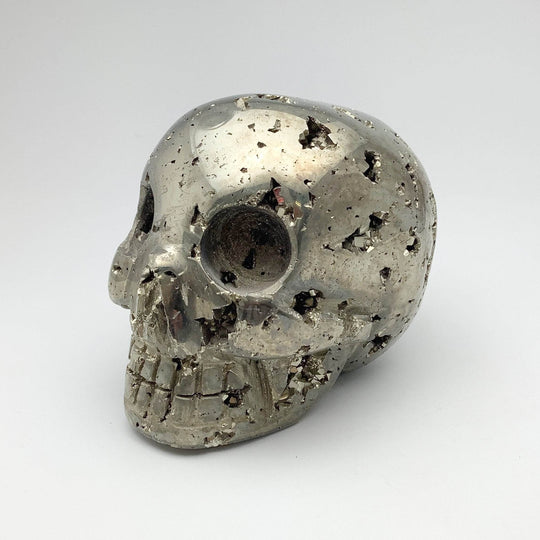 Iron Pyrite Skull - Rocks and Gems Canada