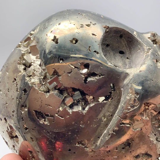 Iron Pyrite Skull - Rocks and Gems Canada