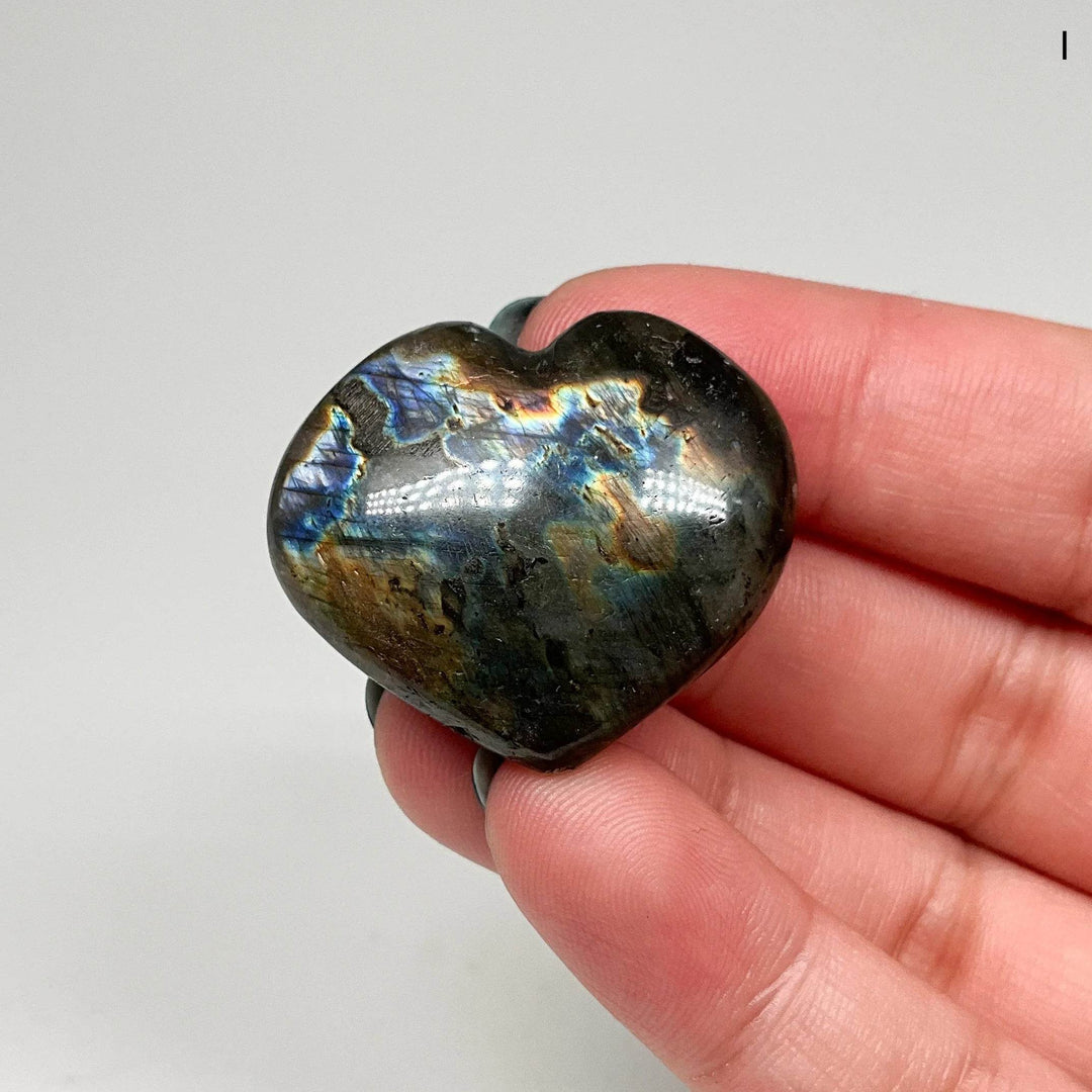 Labradorite Heart - Rocks and Gems Canada