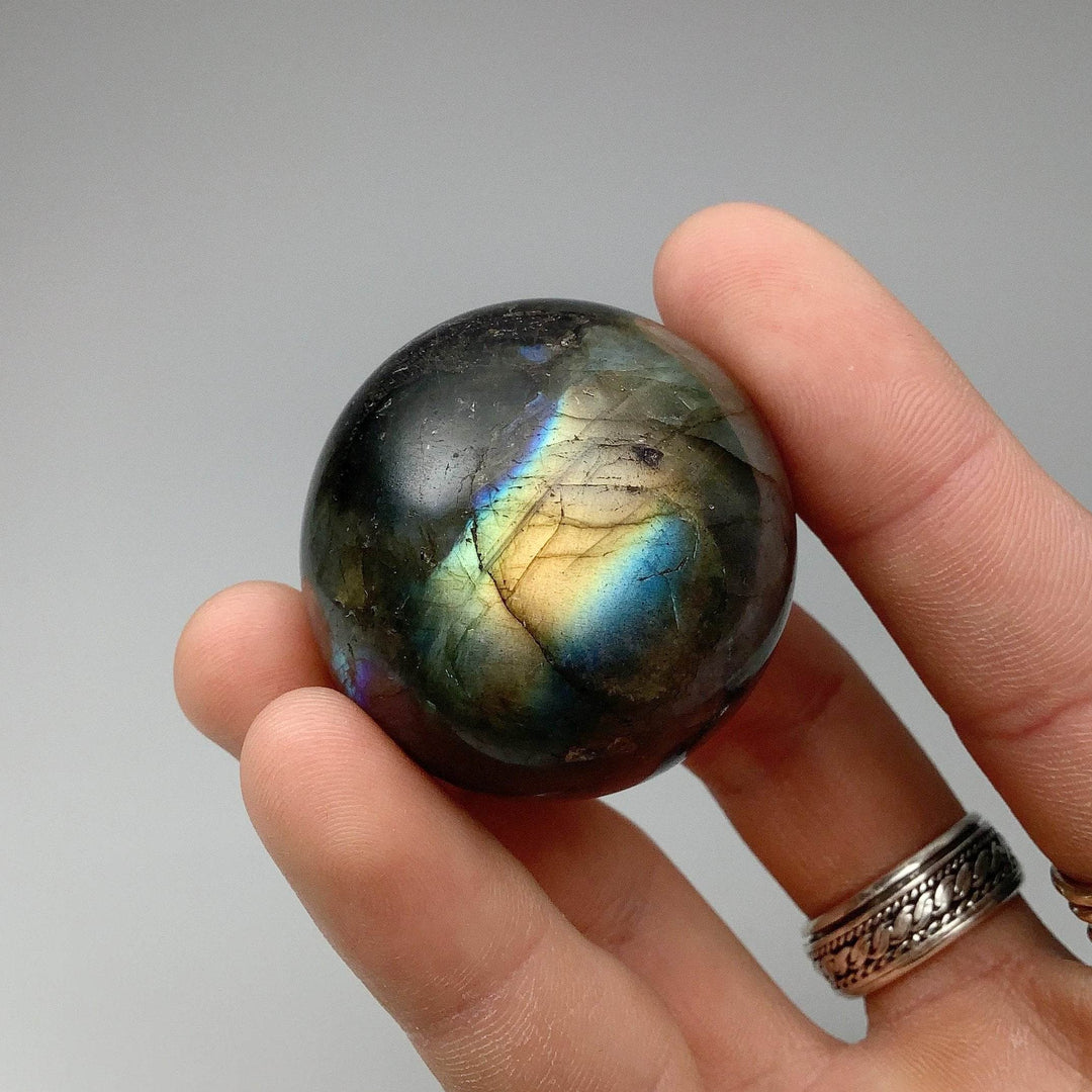 Labradorite Sphere - Rocks and Gems Canada