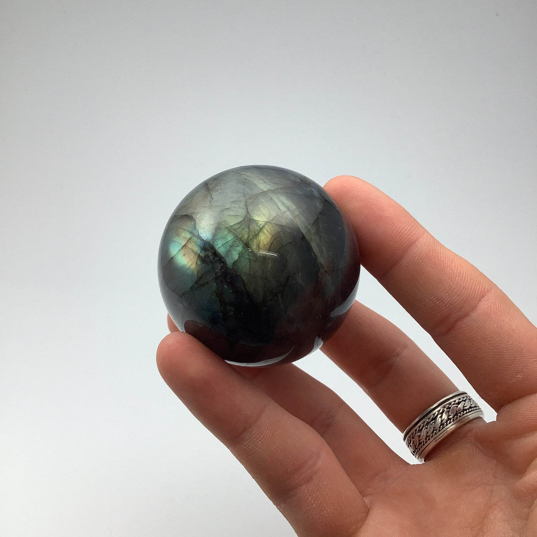 Labradorite Sphere - Rocks and Gems Canada