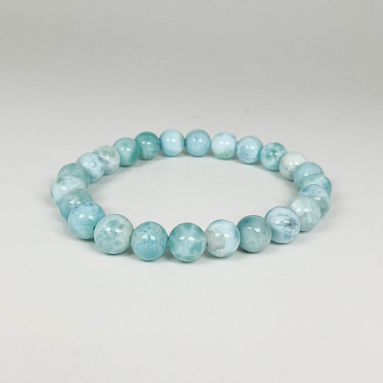 Larimar Beaded Bracelet - Rocks and Gems Canada