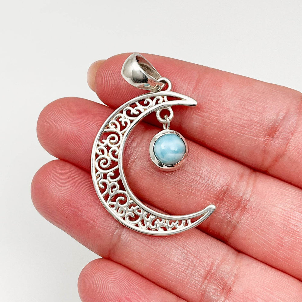 Larimar Pendant - Rocks and Gems Canada