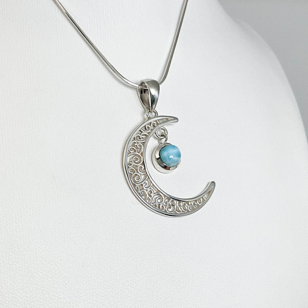 Larimar Pendant - Rocks and Gems Canada