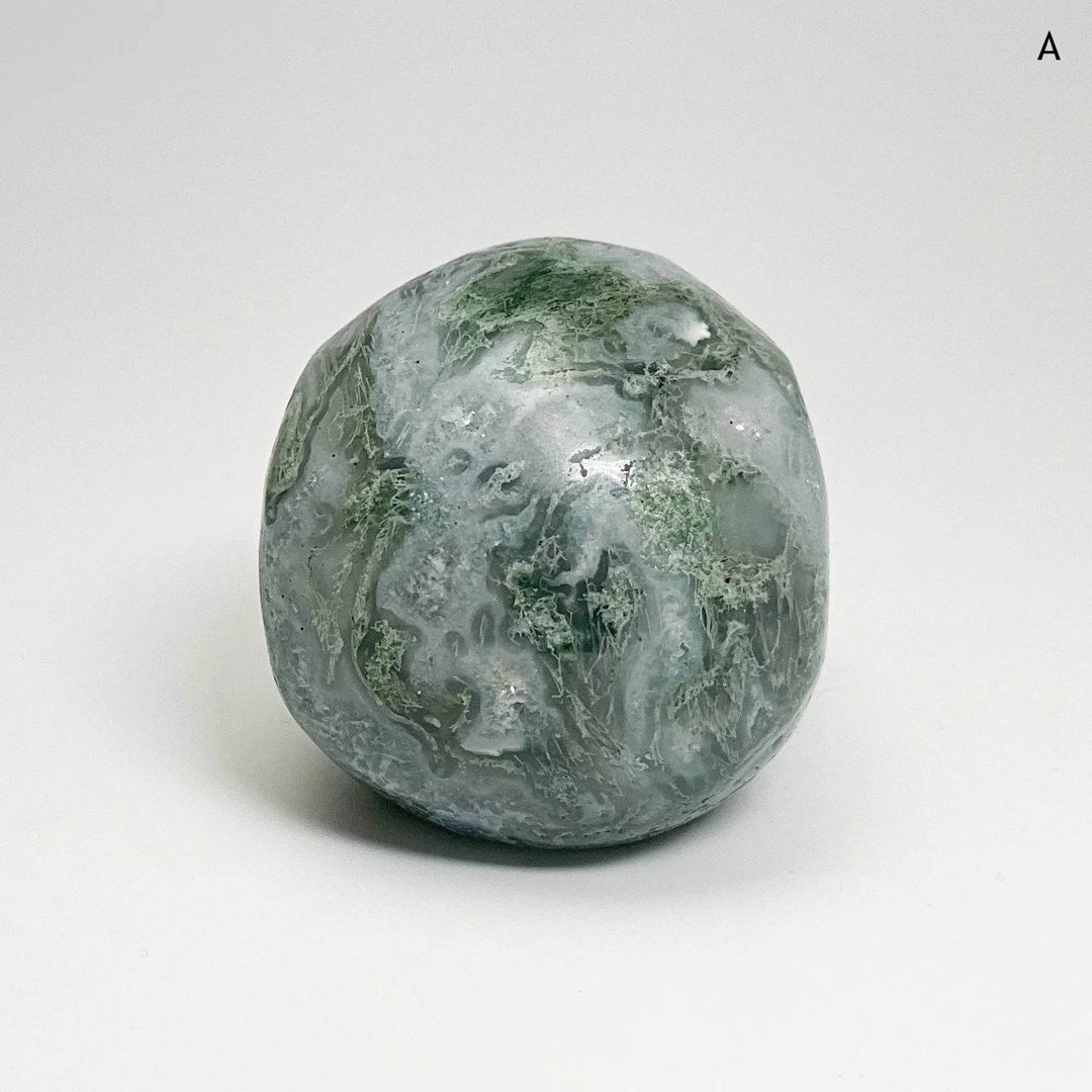 Moss Agate Skulls - Rocks and Gems Canada