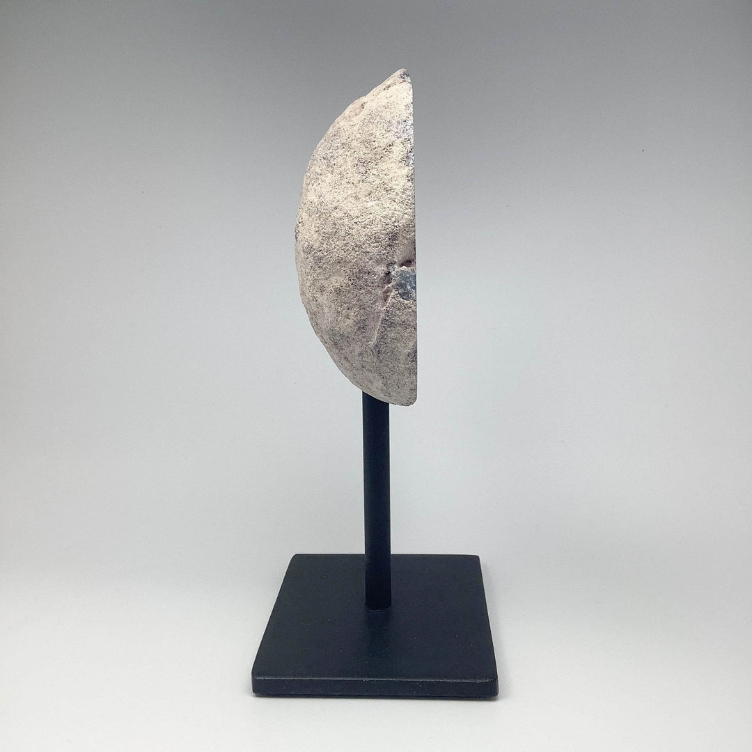 Natural Agate Geode on Stand - Rocks and Gems Canada
