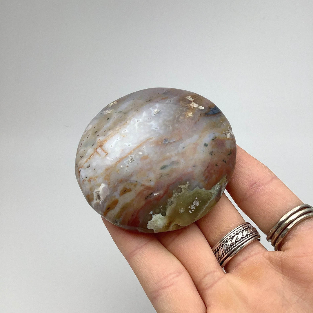 Ocean Jasper Tumble - Rocks and Gems Canada