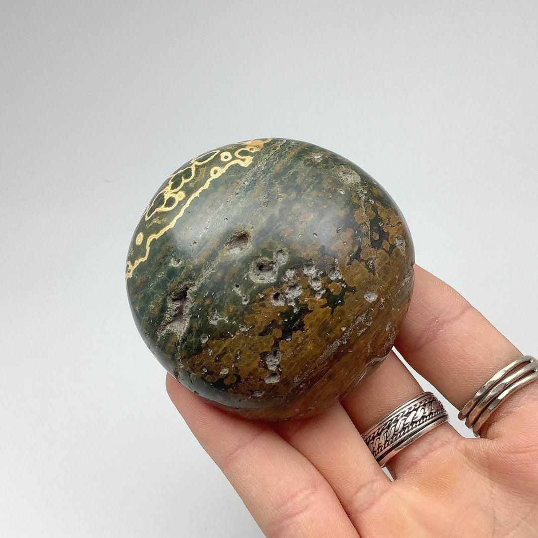 Ocean Jasper Tumble - Rocks and Gems Canada