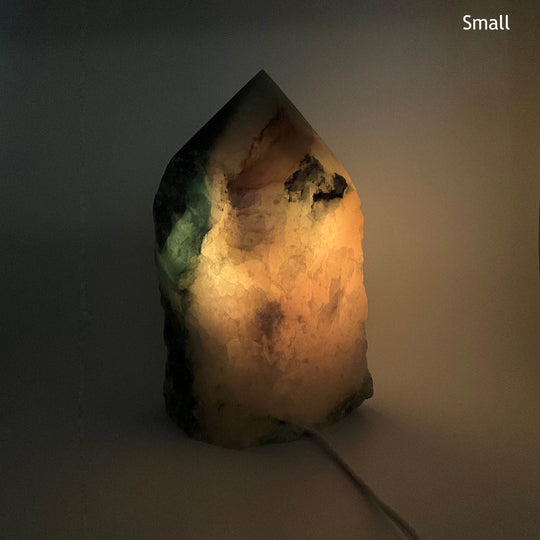 Orchid Green Aventurine Lamp - Rocks and Gems Canada