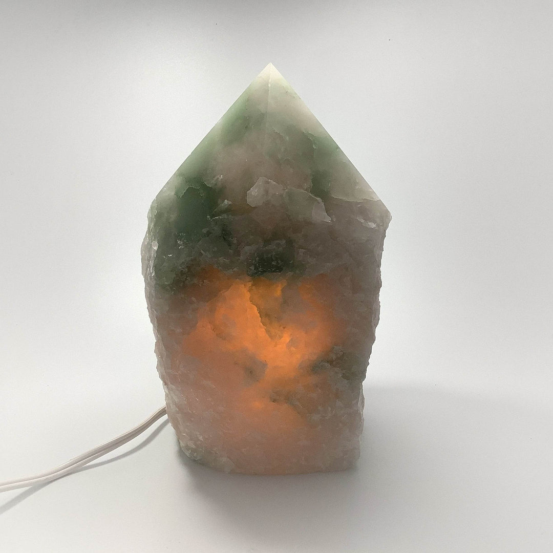 Orchid Green Aventurine Lamp - Rocks and Gems Canada