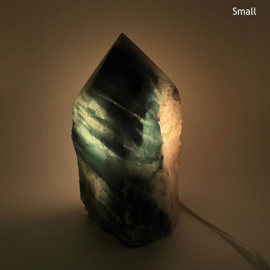 Orchid Green Aventurine Lamp - Rocks and Gems Canada