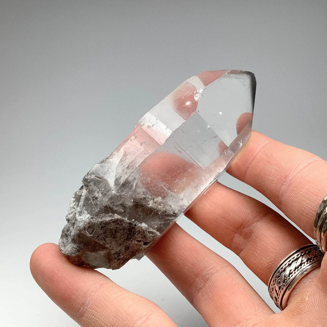 Phantom Quartz Rough Point - Rocks and Gems Canada
