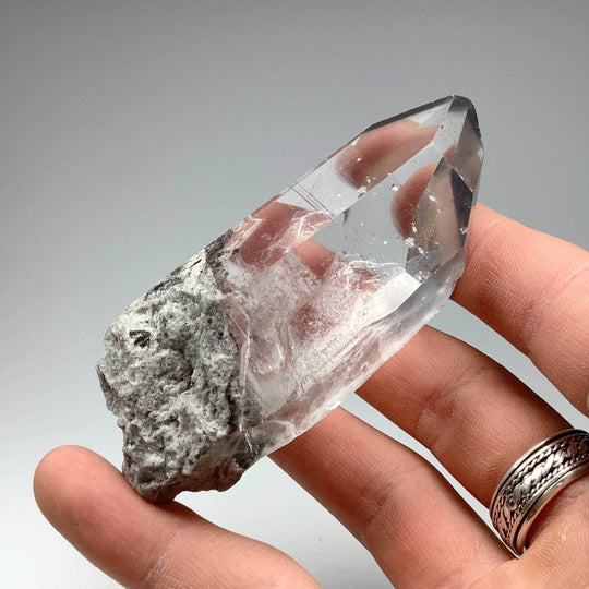Phantom Quartz Rough Point - Rocks and Gems Canada