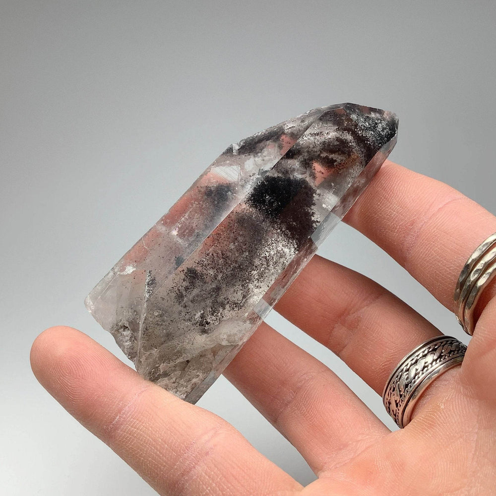 Phantom Quartz Rough Point - Rocks and Gems Canada
