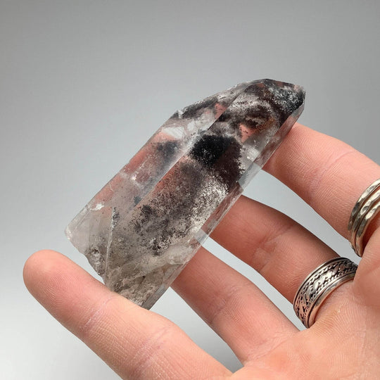Phantom Quartz Rough Point - Rocks and Gems Canada