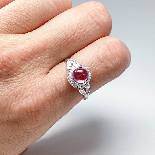 Pink Tourmaline Ring - Rocks and Gems Canada