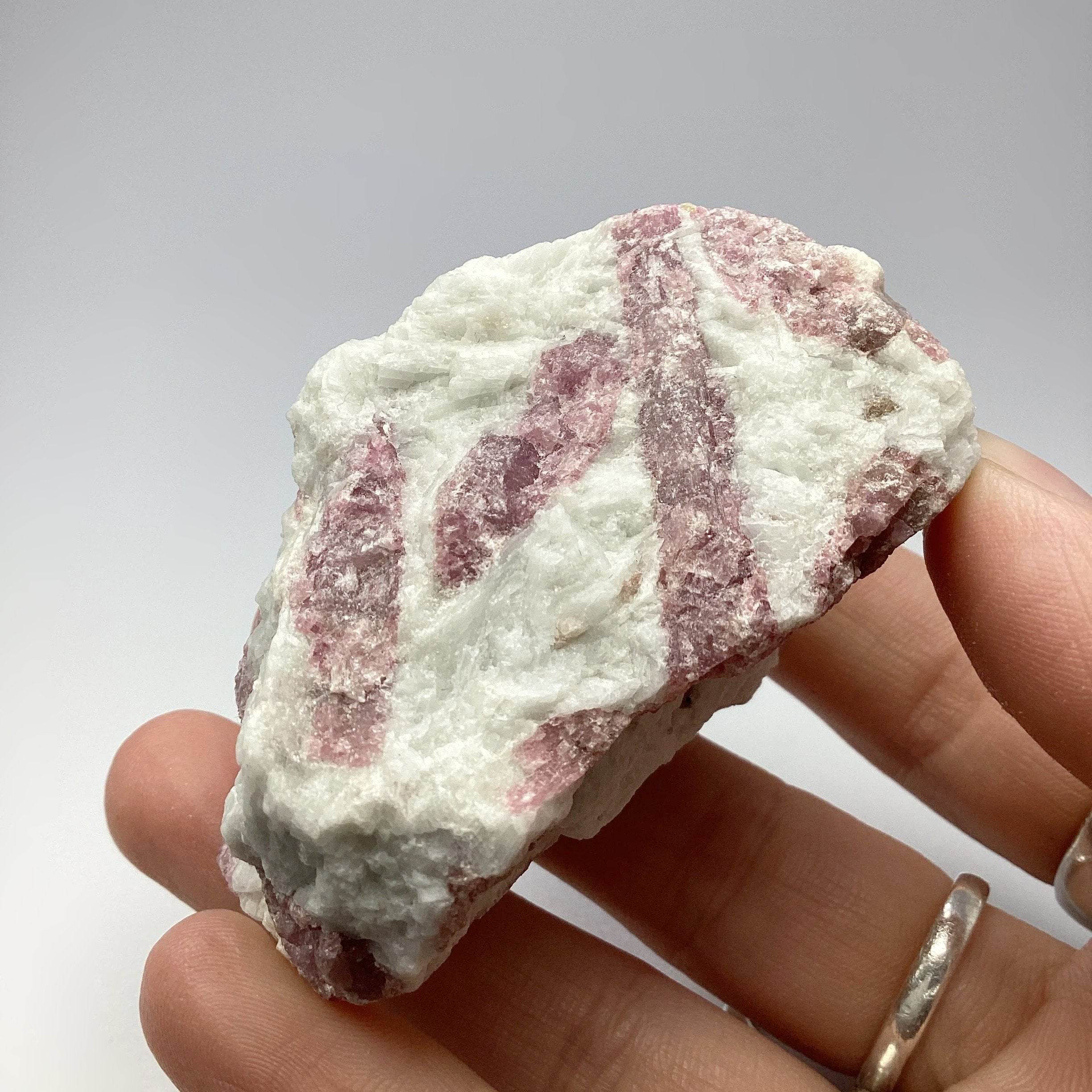 Pink Tourmaline in Matrix - Rocks and Gems Canada