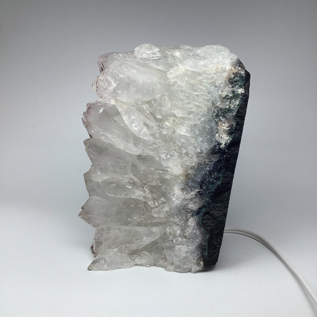 Quartz Cluster Lamp - Rocks and Gems Canada