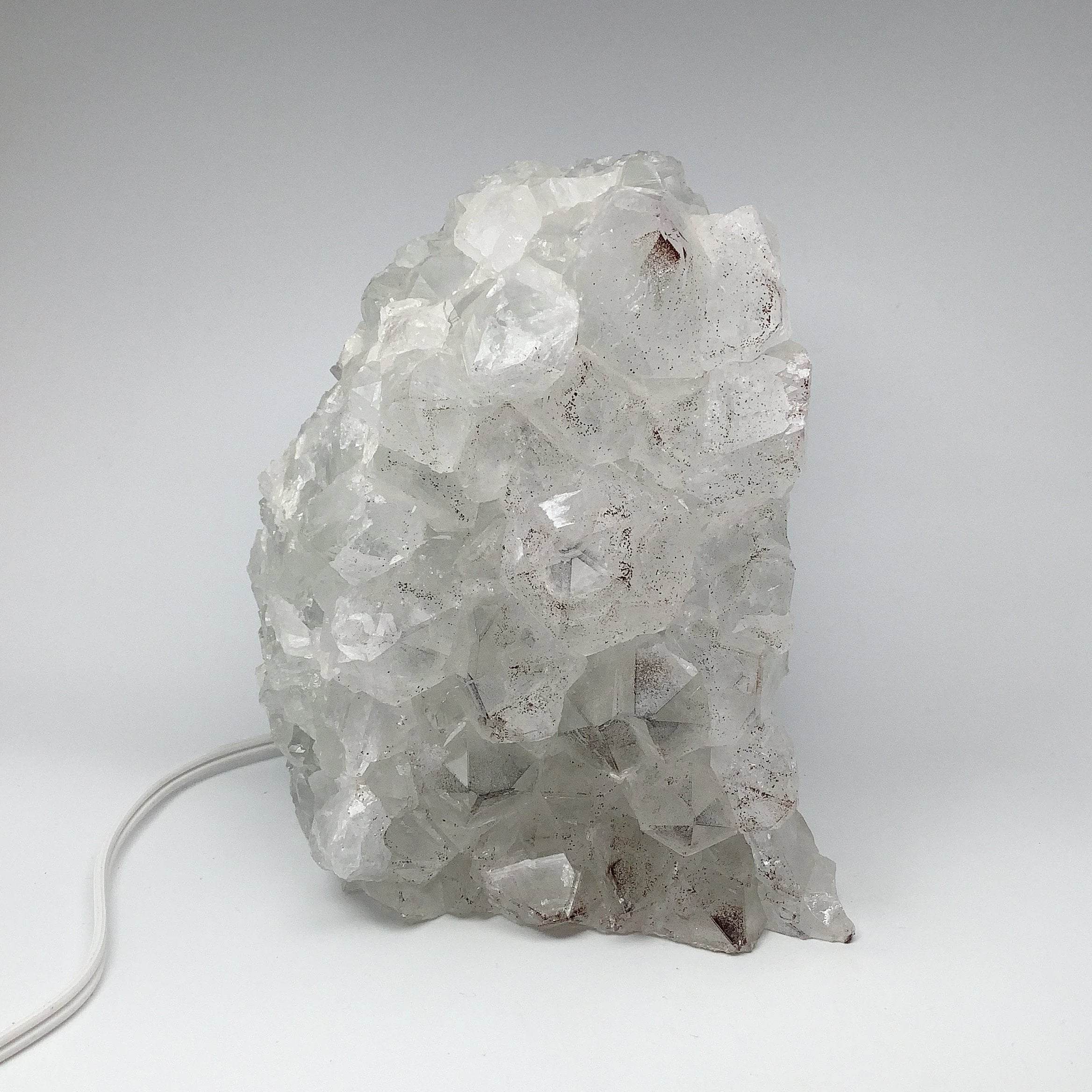 Quartz Cluster Lamp - Rocks and Gems Canada