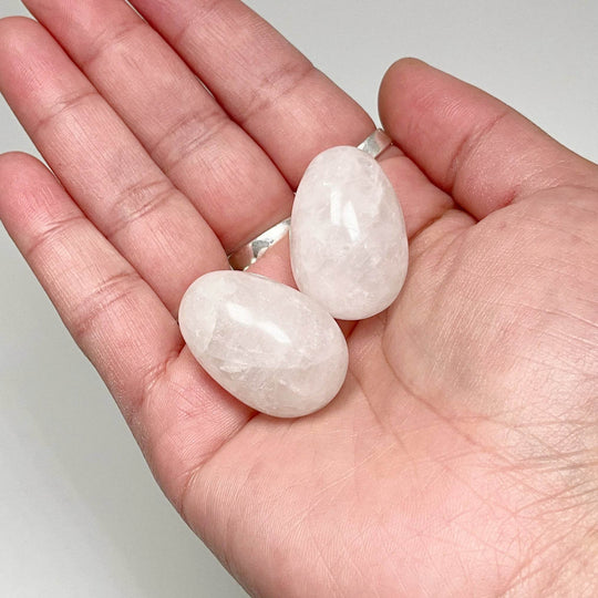 Milky Quartz Mini Egg - Rocks and Gems Canada