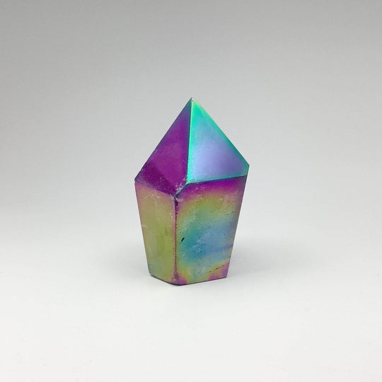 Rainbow Amethyst Point - Rocks and Gems Canada
