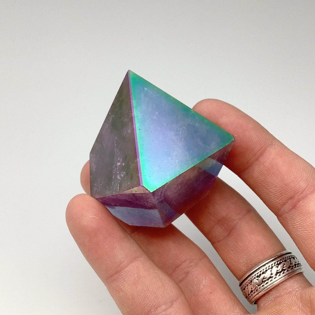 Rainbow Amethyst Point - Rocks and Gems Canada