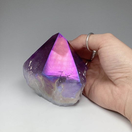 Rainbow Amethyst Rough Chunk - Rocks and Gems Canada