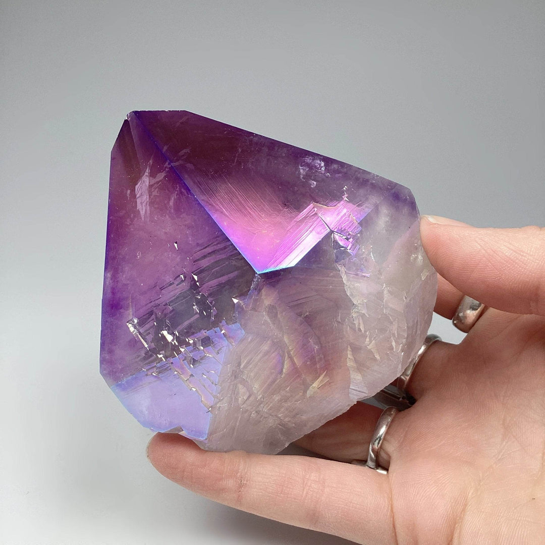 Rainbow Amethyst Rough Chunk - Rocks and Gems Canada