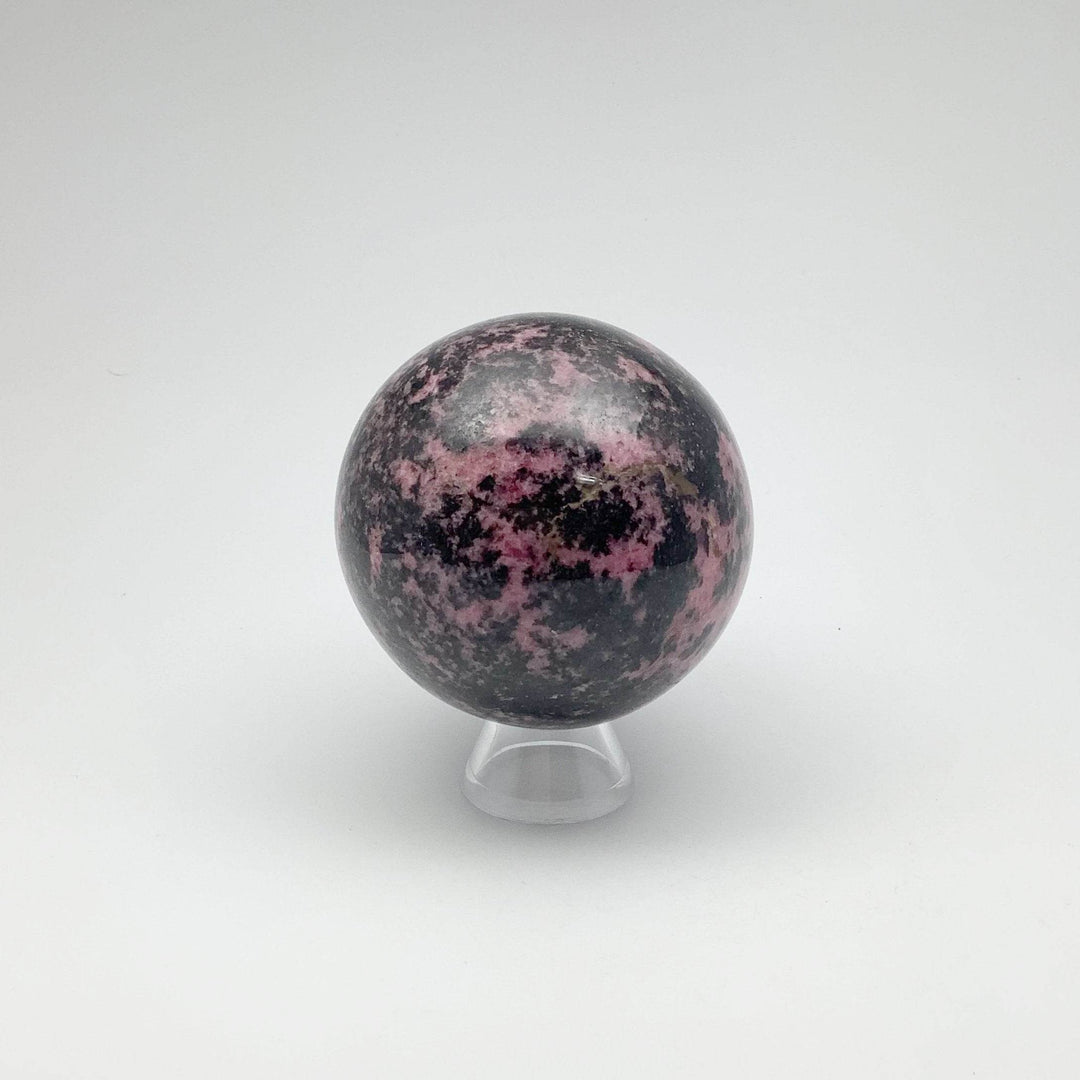 Rhodonite Sphere - Rocks and Gems Canada